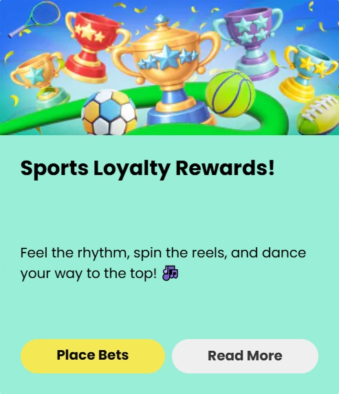 Sports Loyalty Rewards trophies with football and basketball