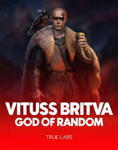 Vituss Britva God of Random warrior with raven