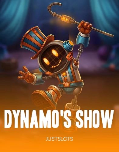 Dynamo’s Show robot mascot with top hat