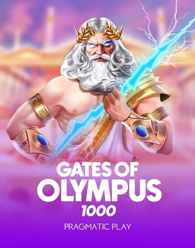 Gates of Olympus 1000 Zeus with lightning bolt